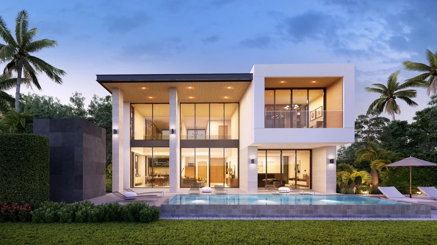 Landy Home Pool Villa Series