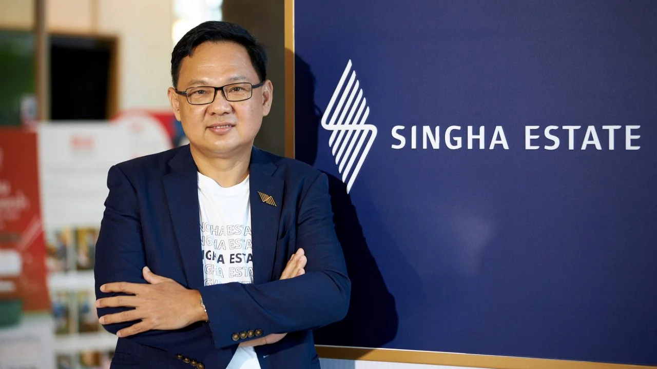 นายณัฐวุฒิ มัธยมจันทร์ ประธานเจ้าหน้าที่บริหารธุรกิจพักอาศัย บมจ. สิงห์ เอสเตท