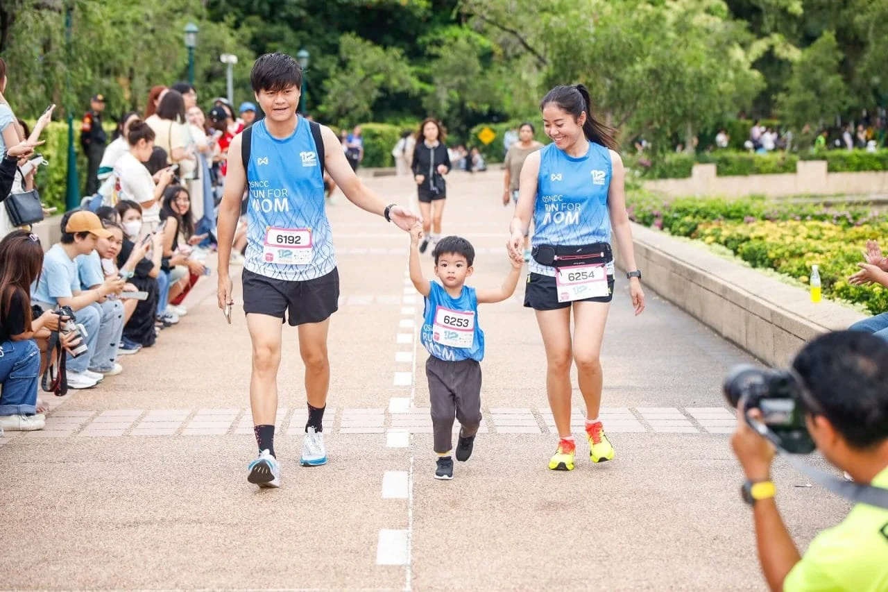 ภาพบรรยาการวิ่งในระยะ กม ()