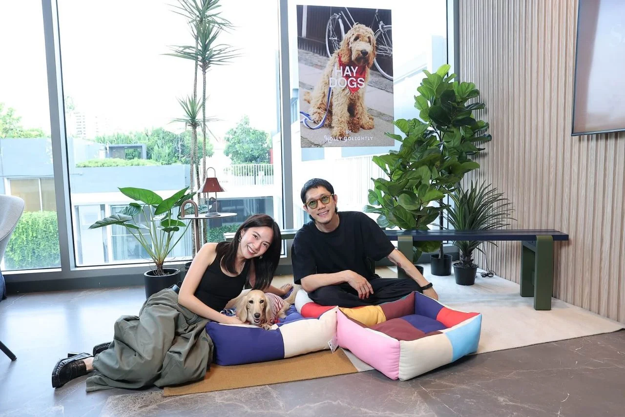 คุณเตย คุณปั๊บ และน้องไข่ต้ม