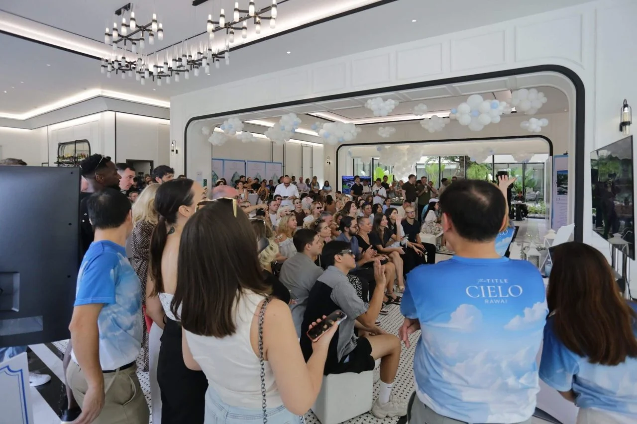 ภาพบรรยากาศ Agent Day โครงการเดอะ ไทเทิล เชียโล่ ราไวย์ (THE TITLE CIELO RAWAI)