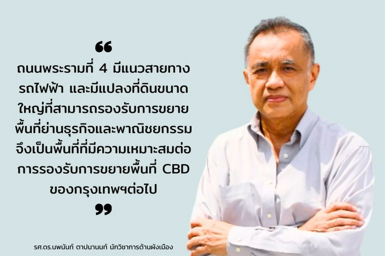 รศ ดร นพนันท์ ตาปนานนท์ นักวิชาการด้านผังเมือง