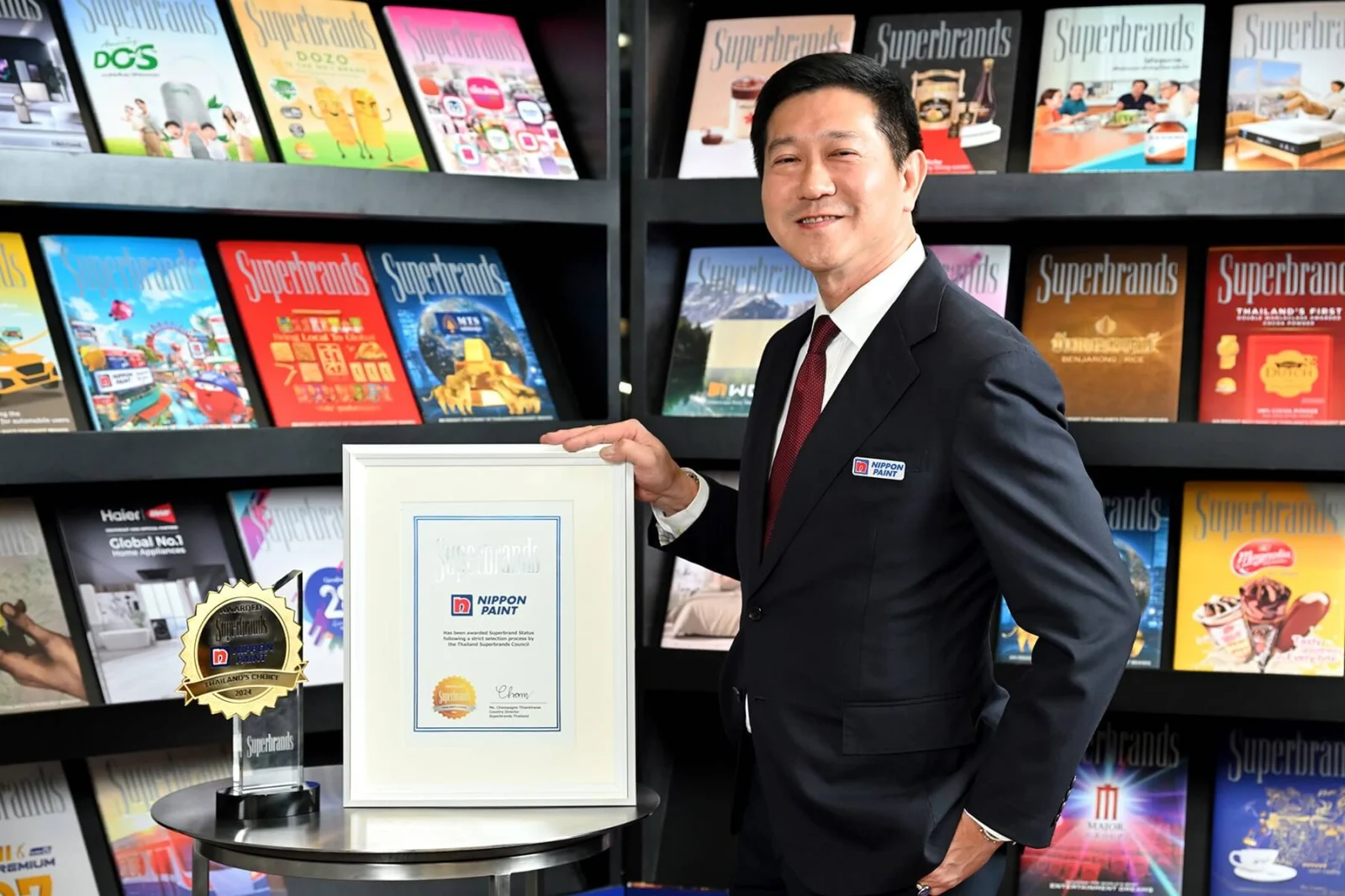 Nippon Paint รับรางวัล Superbrands Thailand