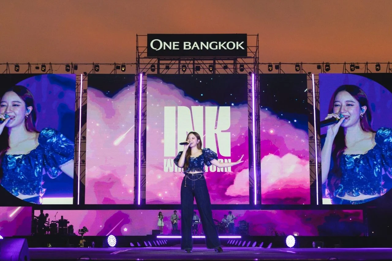 INK Waruntorn ONE BANGKOK COUNTDOWN CELEBRATION