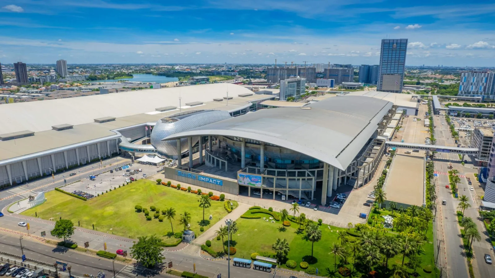 IMPACT Venue DRONE มุมสูง Arena