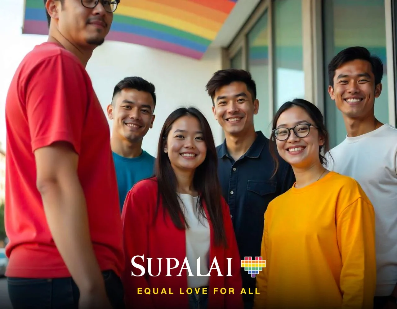 ศุภาลัยร่วมฉลองก้าวสำคัญ กฎหมายสมรสเท่าเทียม ()