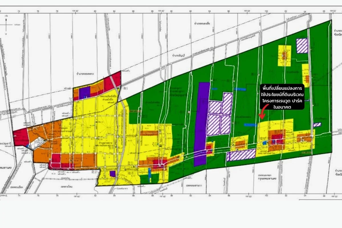 ผังเมืองรวมเมืองลำลูกกา บึงยี่โถ จังหวัดปทุมธานี (ปรับปรุงครั้งที่ )