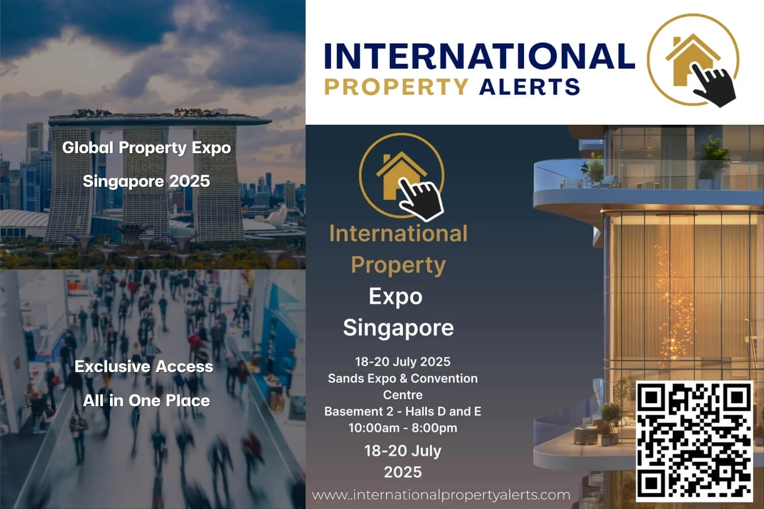 Photo Banner International Property Expo Singapore