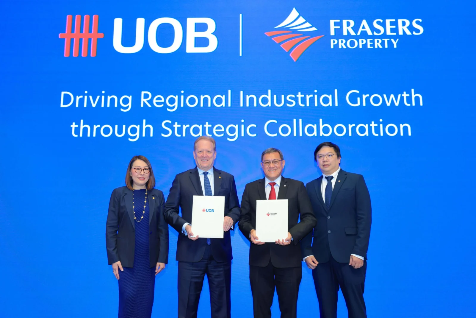 Photo UOB Frasers MOU