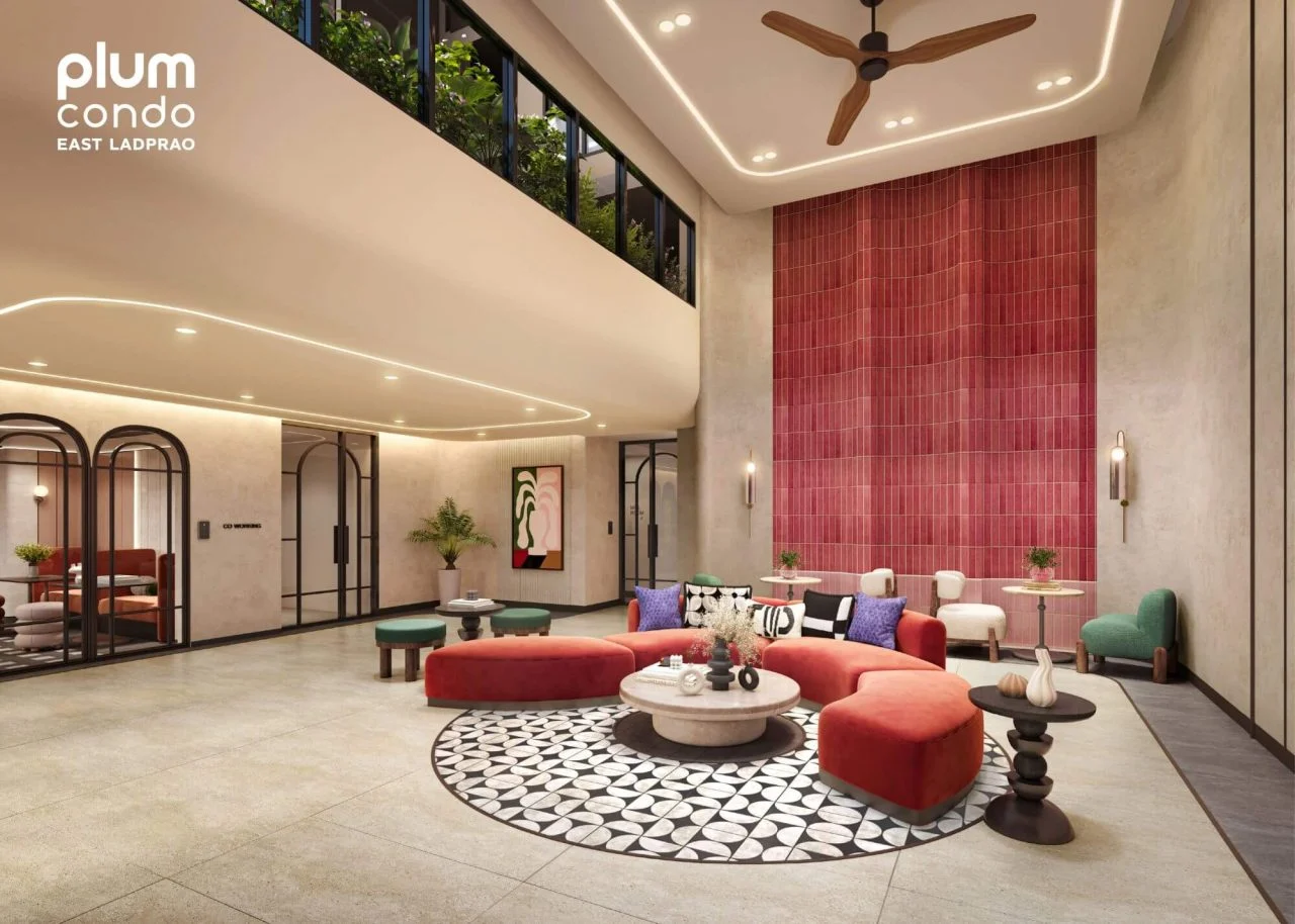 Plum Condo East Ladpro Lobby
