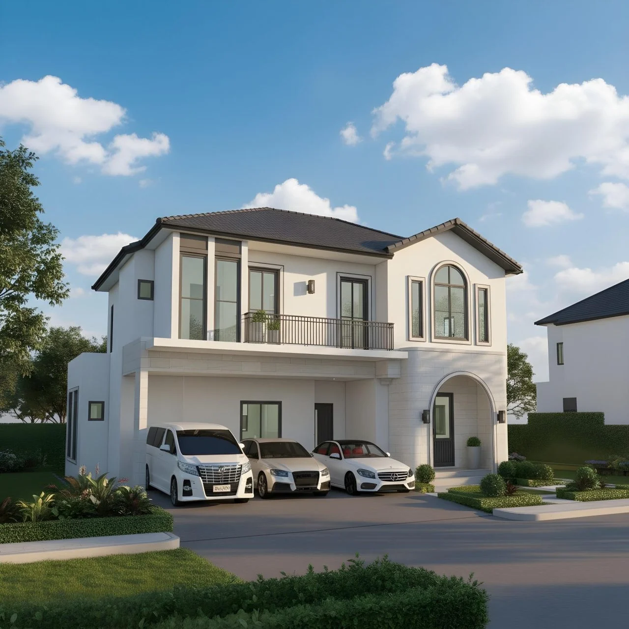 modern luxury house