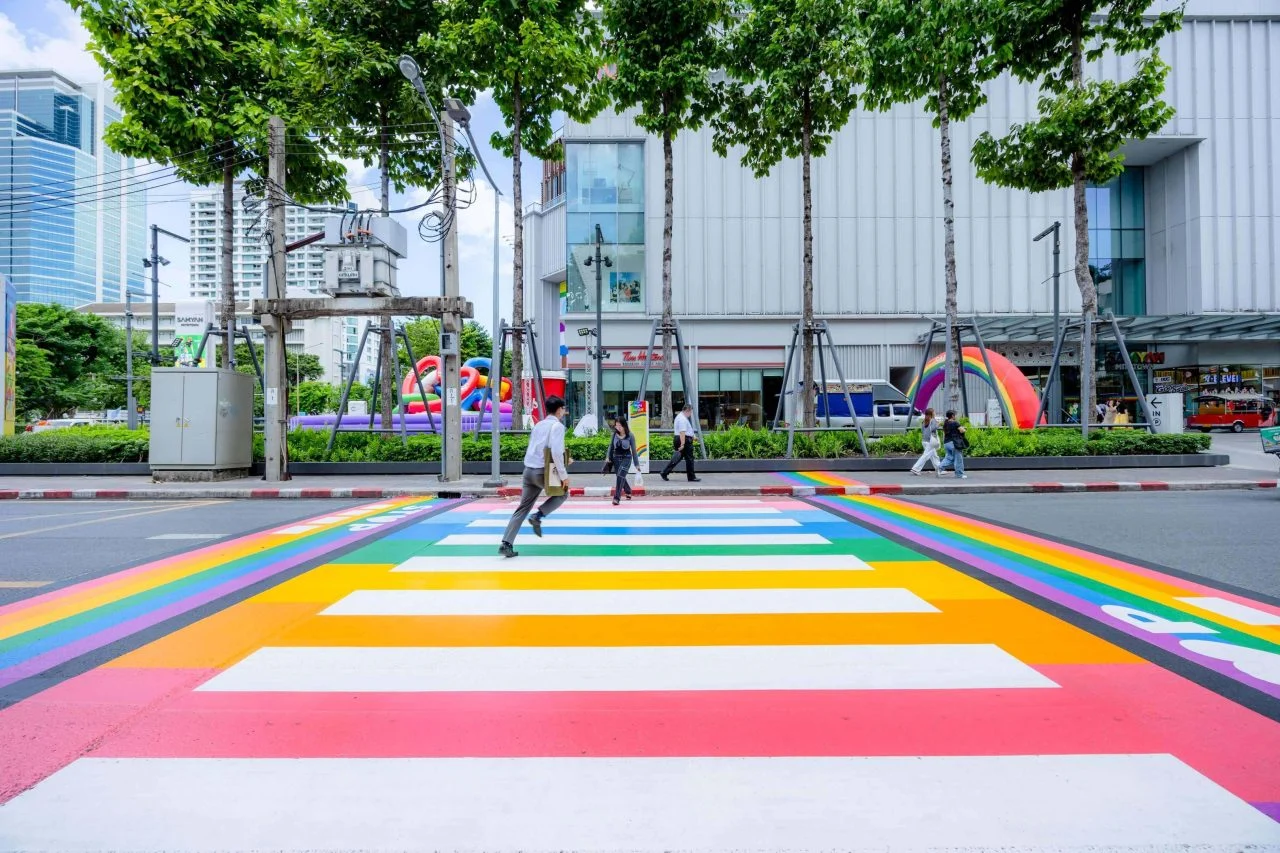 Pride Crosswalk activity