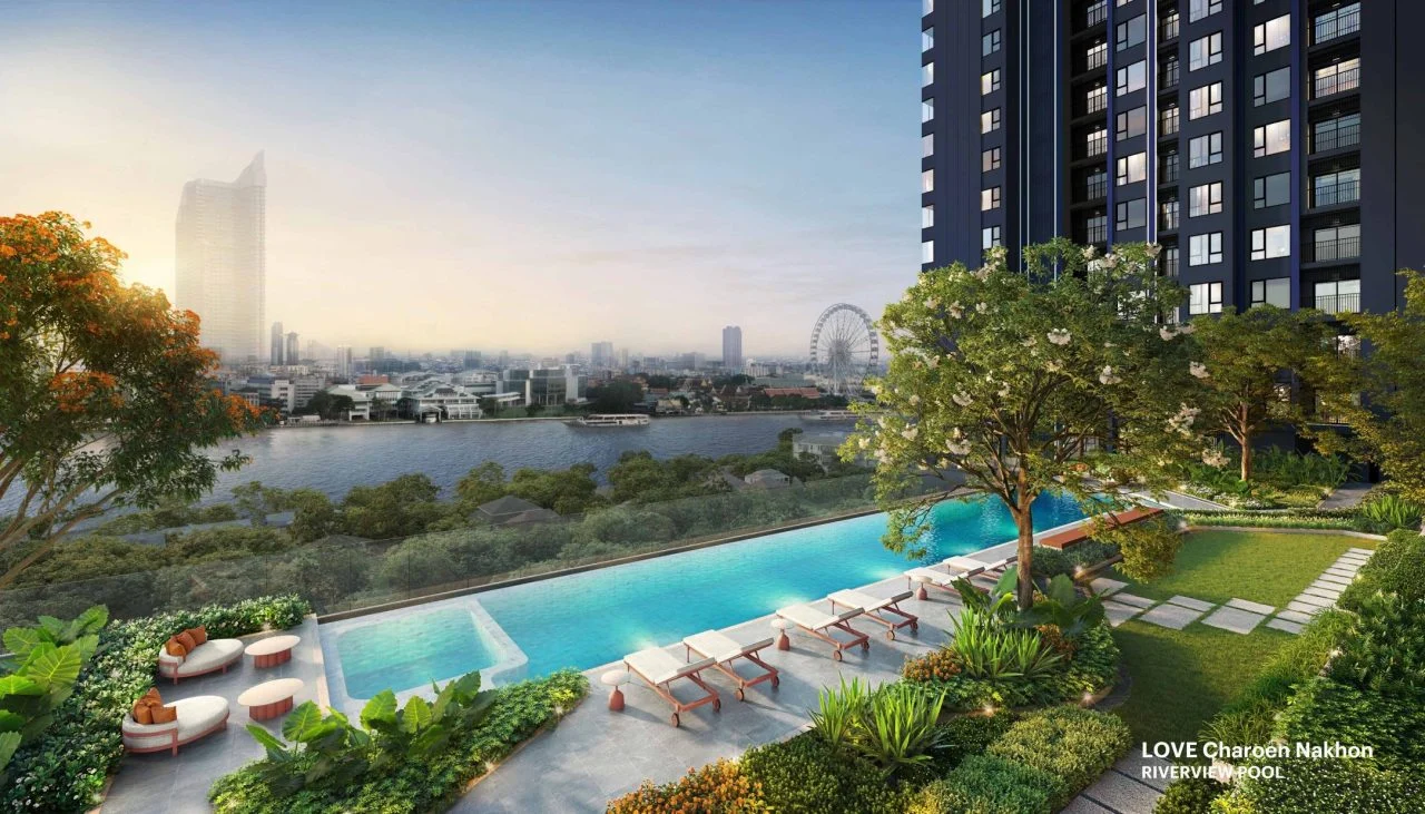 RIVERVIEW POOL เลิฟ เจริญนคร