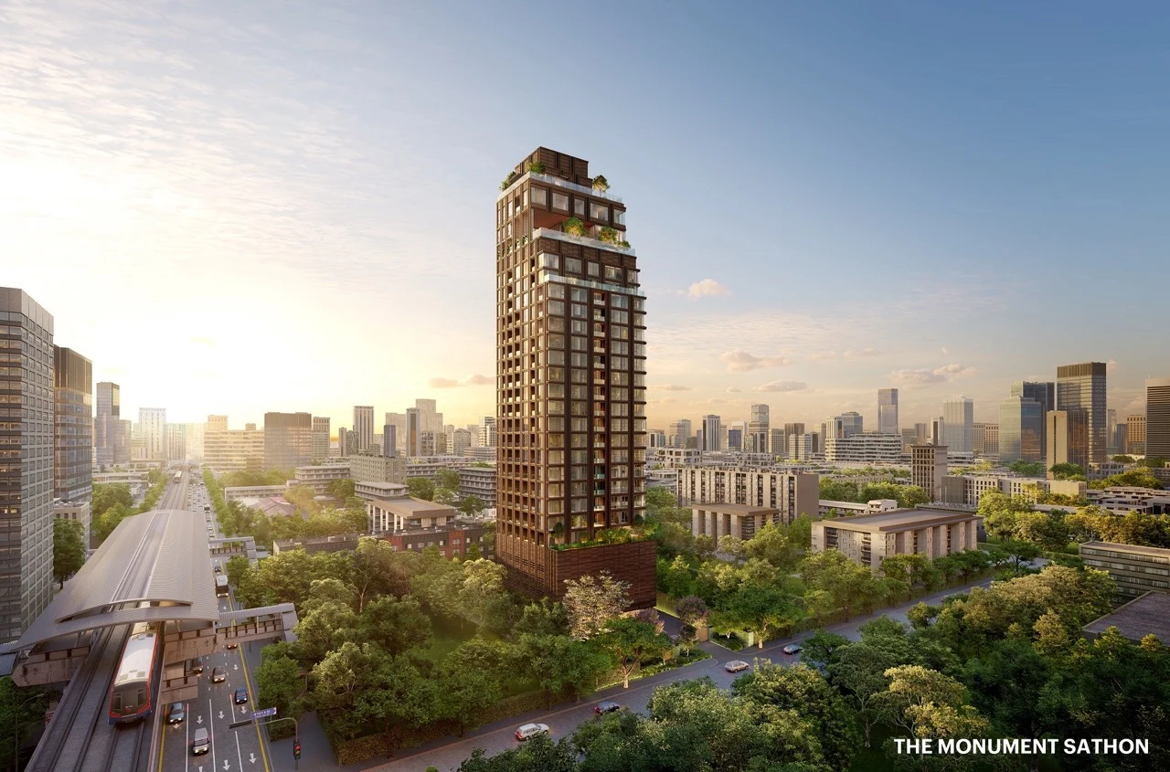 The Monument Sathon overall buildings lo res ขนาดใหญ่