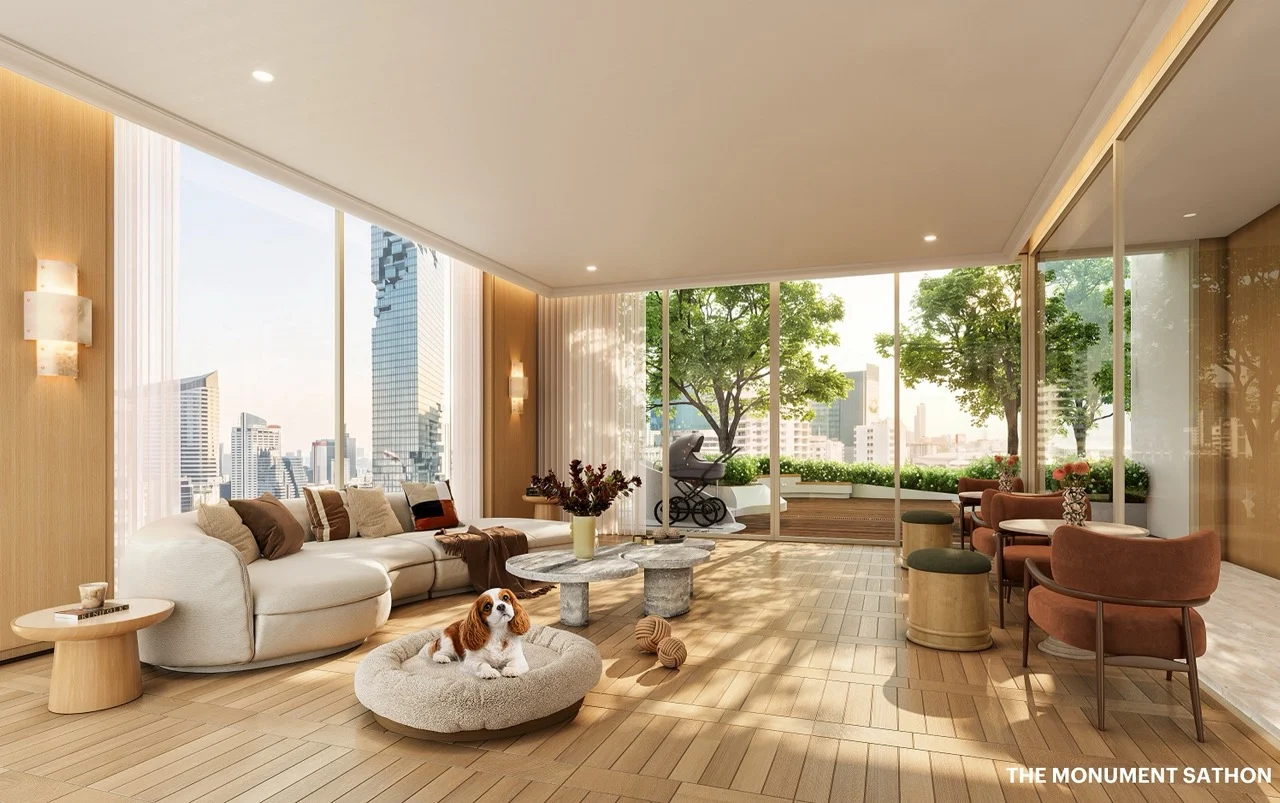 The Monument Sathon Pet Lounge re ขนาดใหญ่
